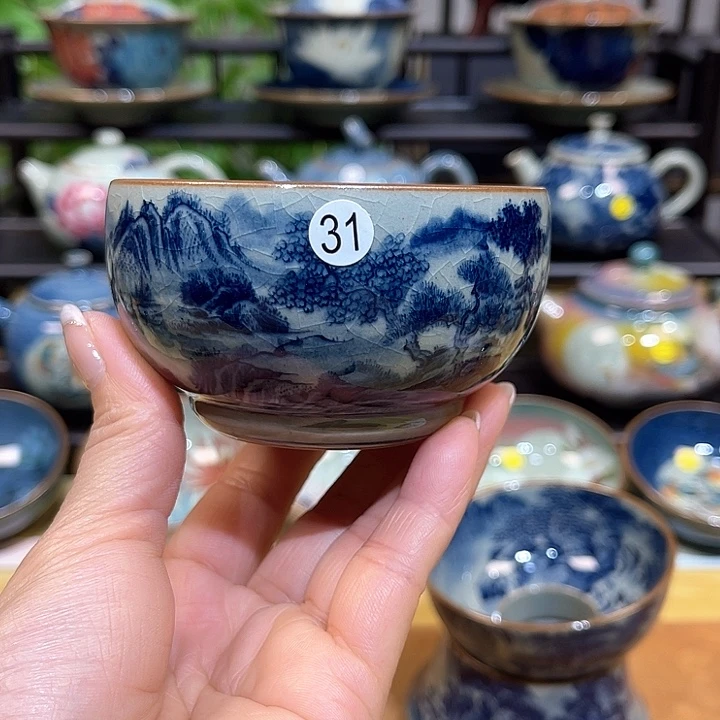 景德镇陶瓷手绘茶具