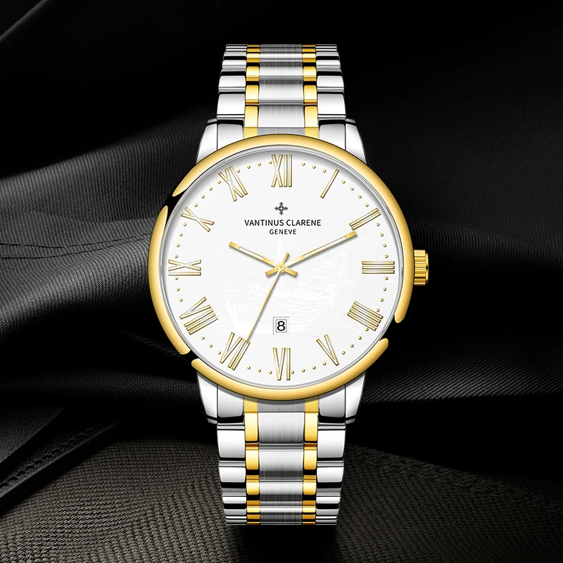 VANTINUS CIARENE传承系列航海家男士全自动手表V8119-1-A