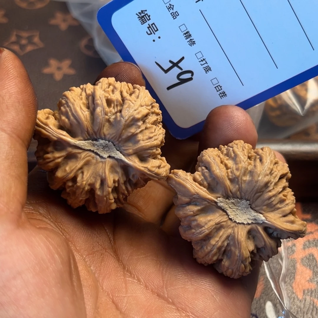 一***笑吊坠文玩核桃59密纹