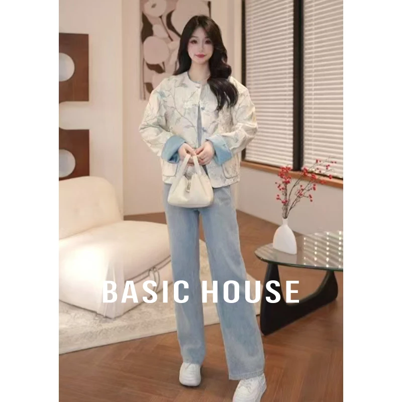 Basic House/百家好春季新款欧若风新中式薄外套B1195B5F902