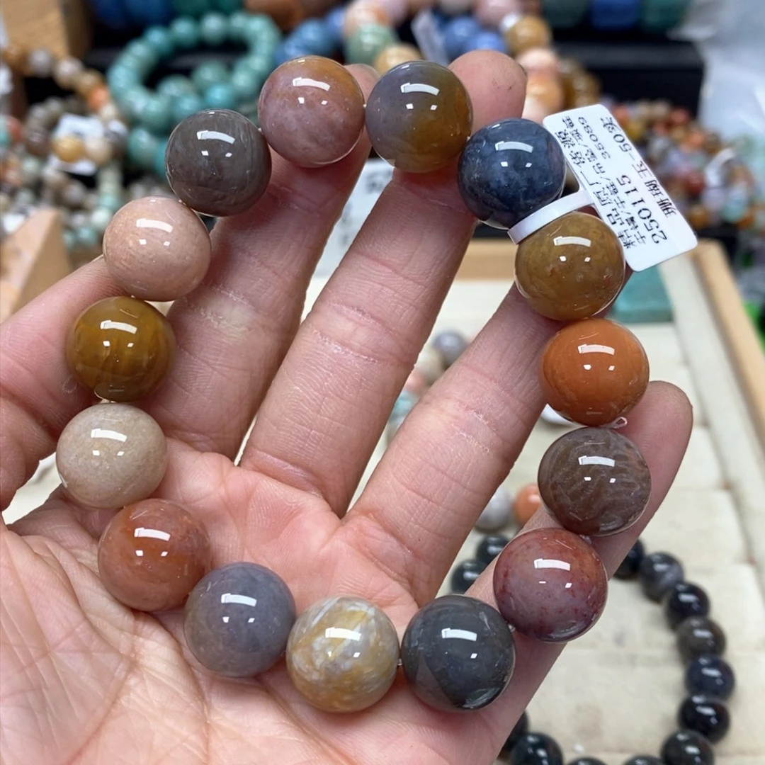 硅化珊瑚（珊瑚玉）手链未镶嵌阿*158