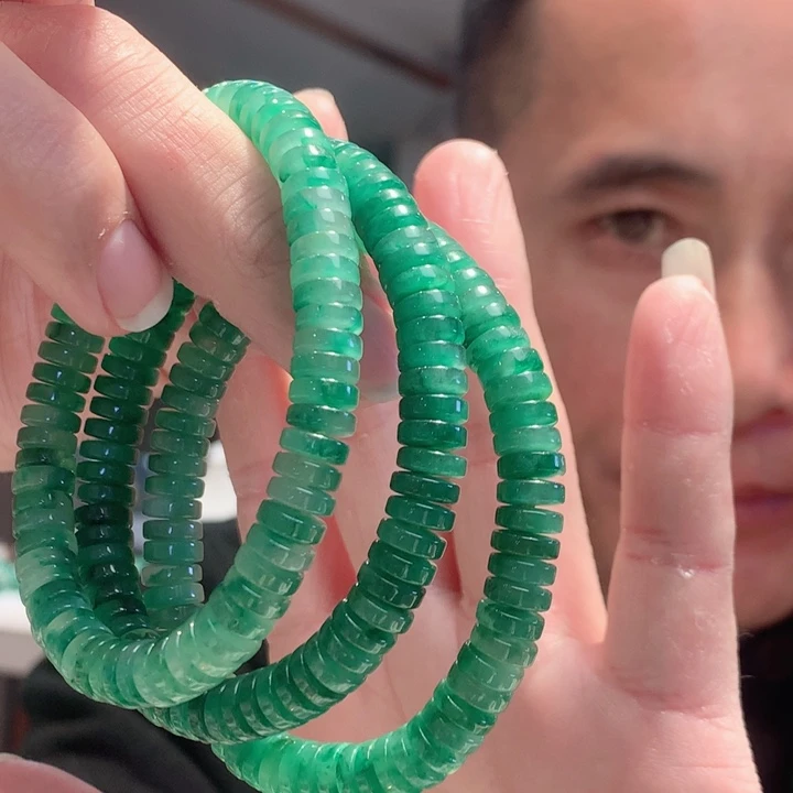 石英质玉未镶嵌手链卡7.6