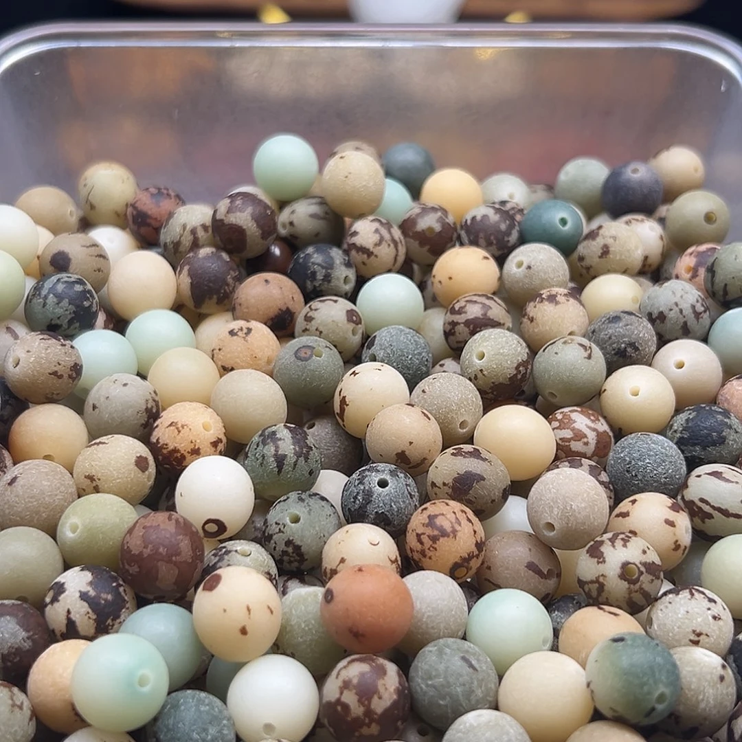 菩提根/象牙果手串微瑕卡13原果150颗