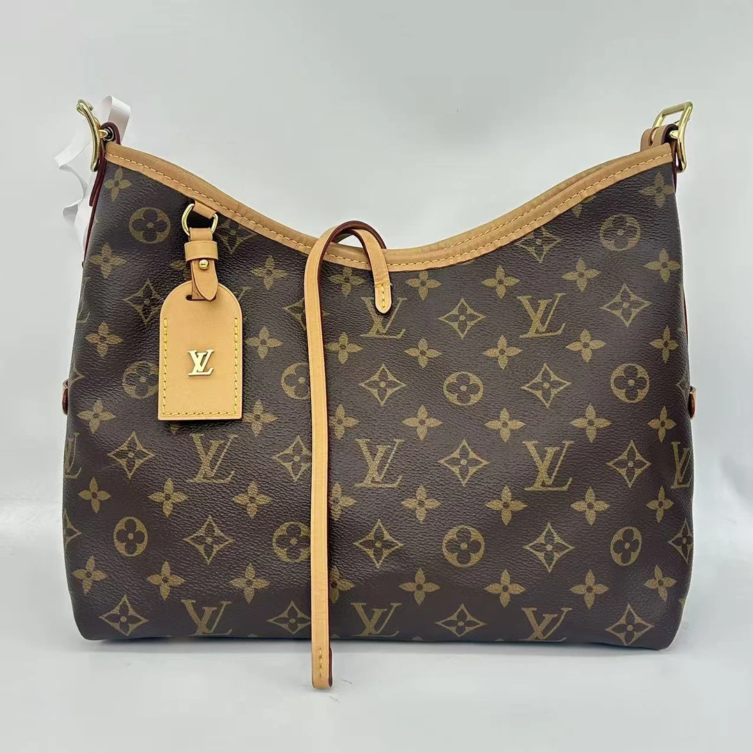 99新 LouisVuitton/路易威登  lv 老花carryall/29*24*12/芯片款