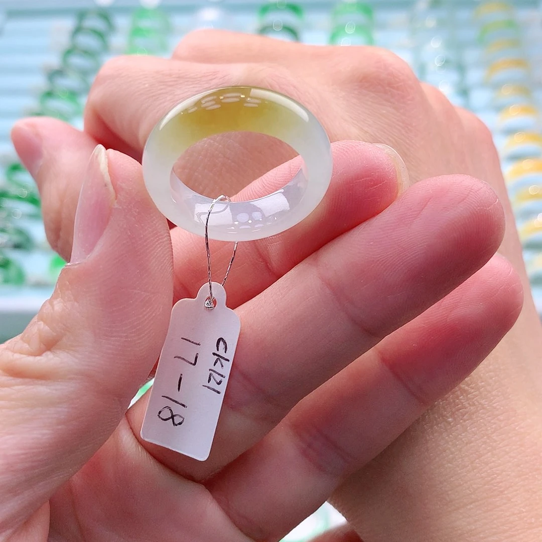 未镶嵌戒指翡翠A货缅甸翡翠