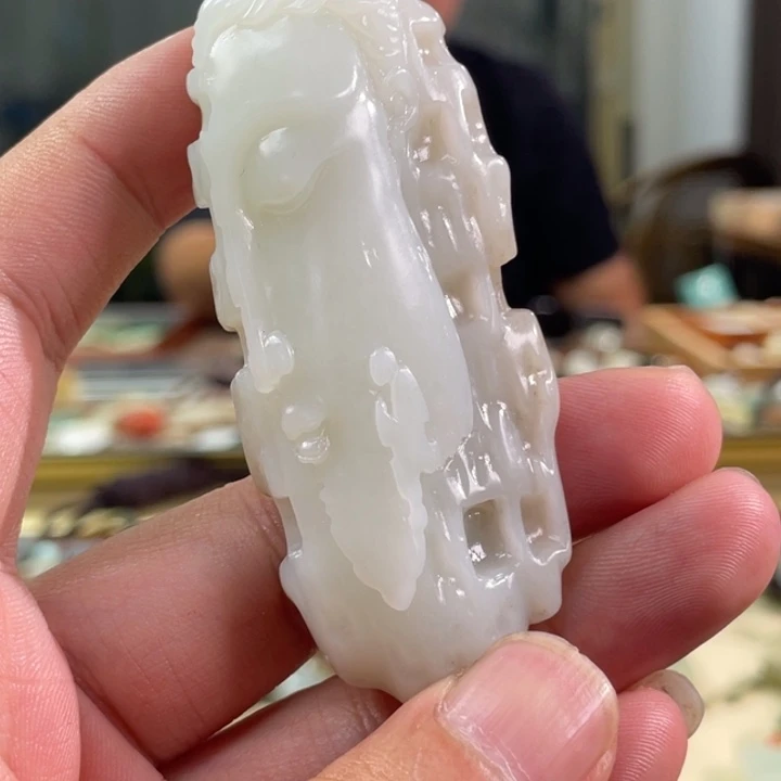 颈饰未镶嵌和田玉