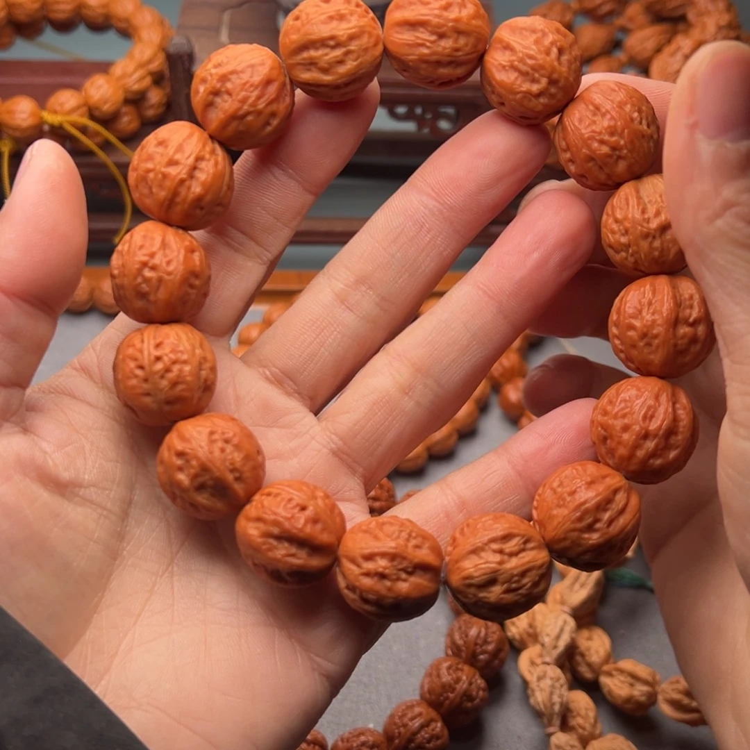 手串文玩核桃21正圆八棱