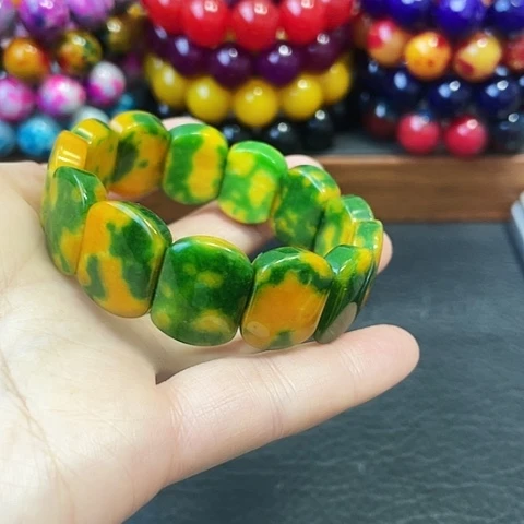 玛瑙未镶嵌手饰龙胆草