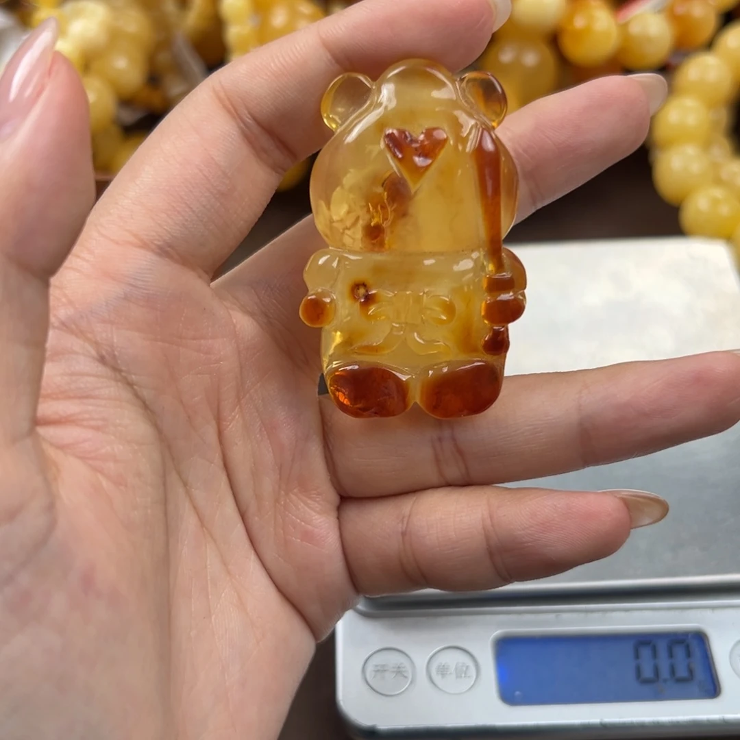 琥珀未镶嵌珠宝奇石