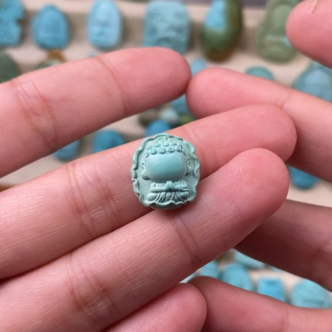 绿松石珠宝奇石未镶嵌