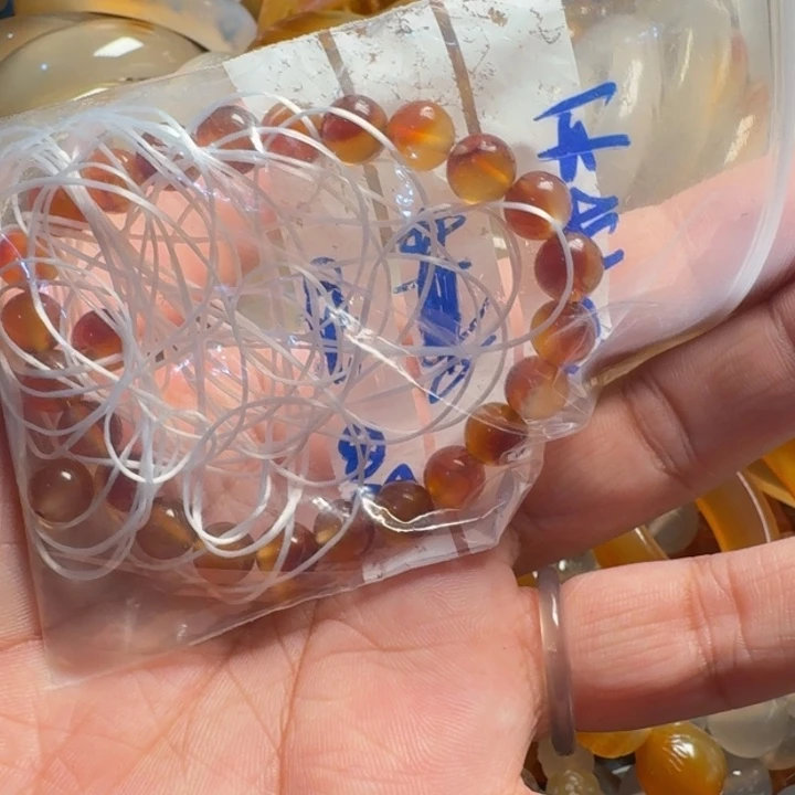 玛瑙/玉髓颈饰合金*️**55014