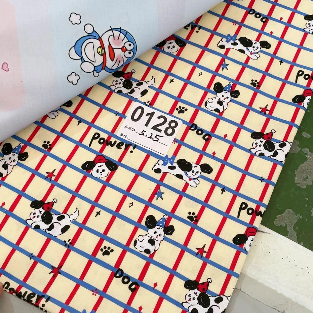 一米价纯棉平布1.1米宽果子布艺5.25