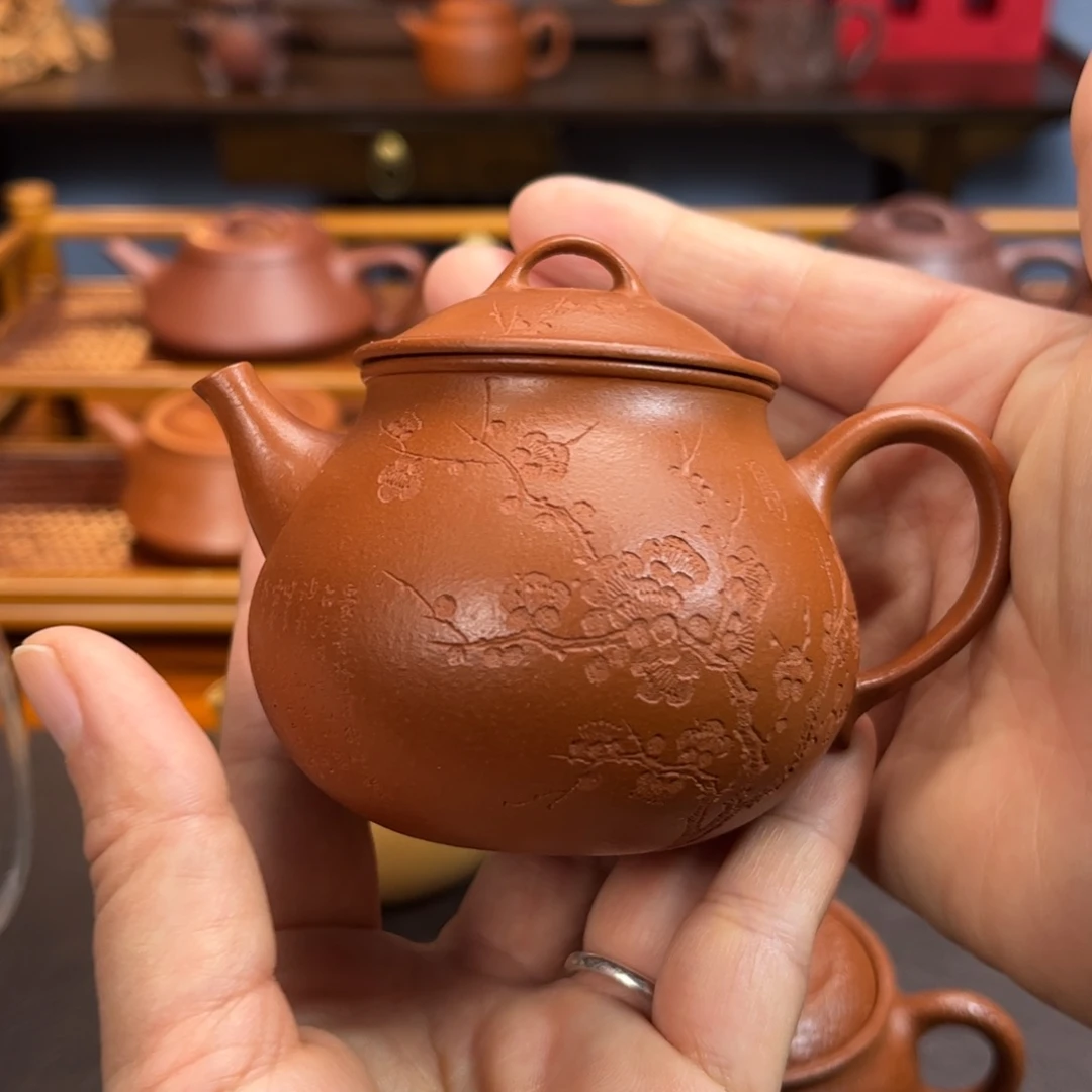 ****呃茶壶紫砂宜兴紫砂壶半手工制作