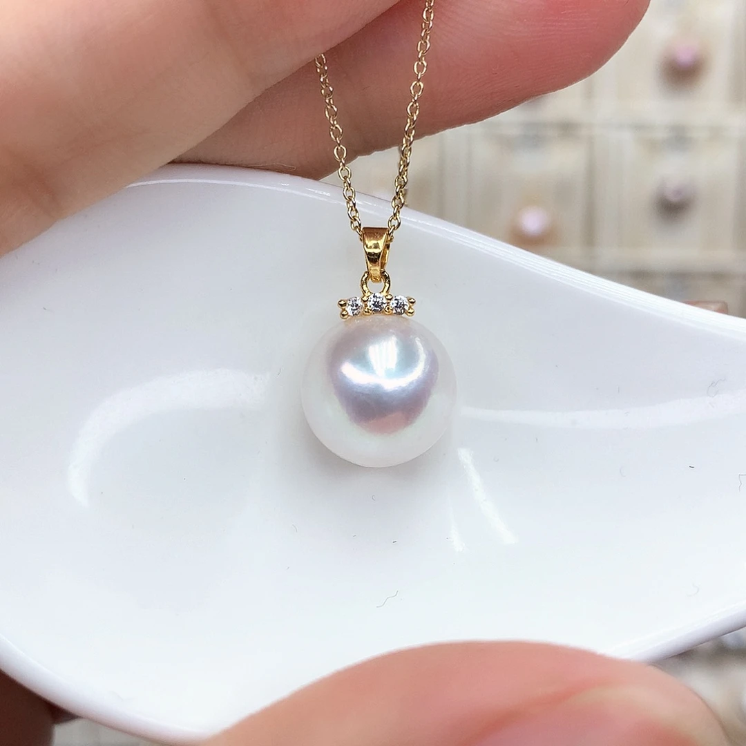 淡水珍珠颈饰合金