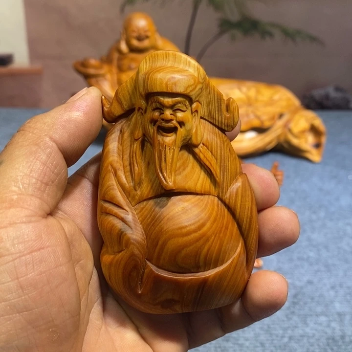 柏木（崖柏）木雕工艺品摆件家居手把件