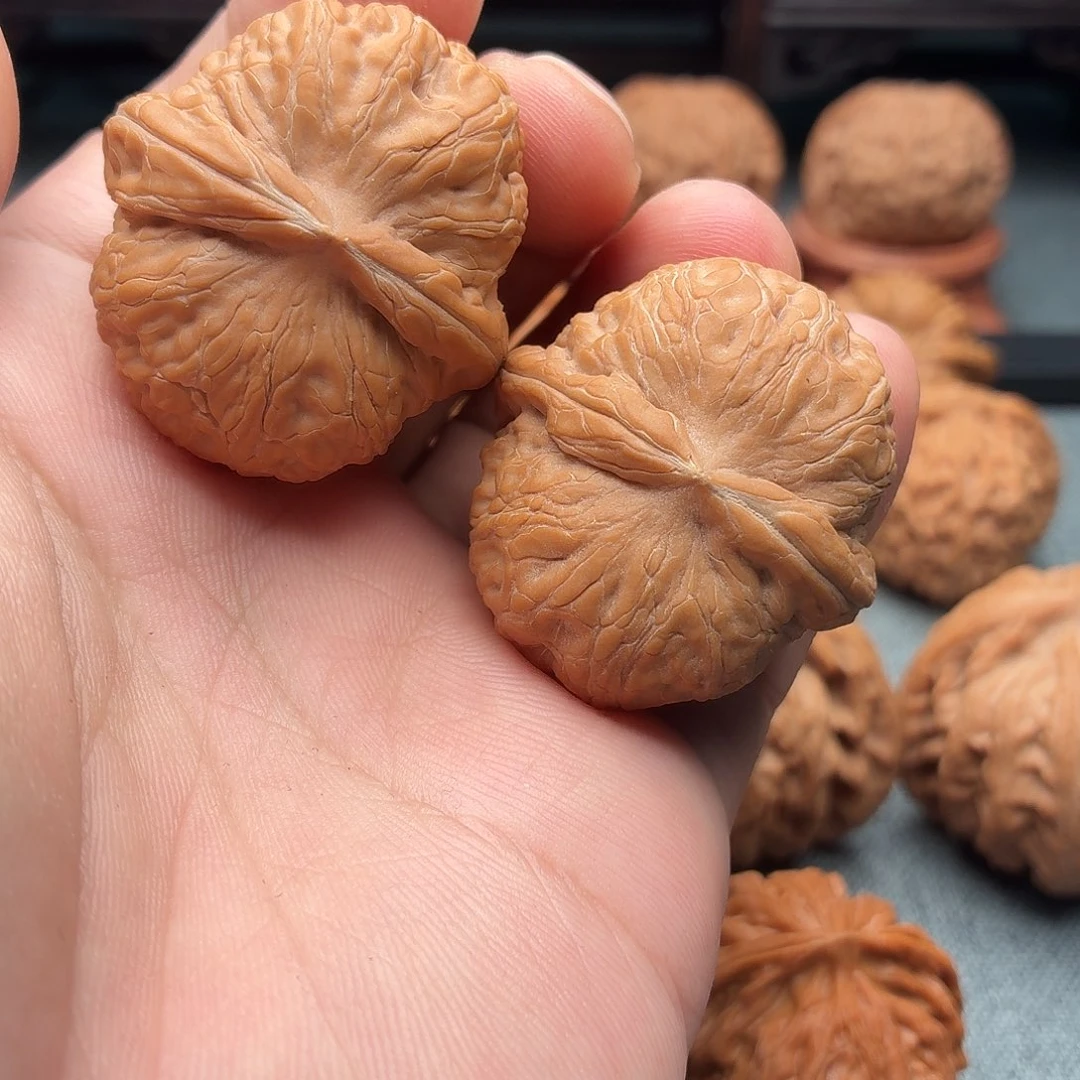 向***生吊坠文玩核桃元宝40尺寸122