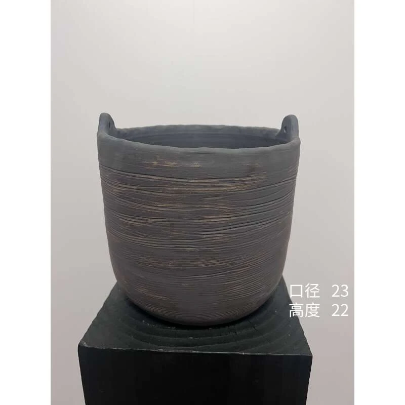 景德镇高温手工陶瓷口径23高22