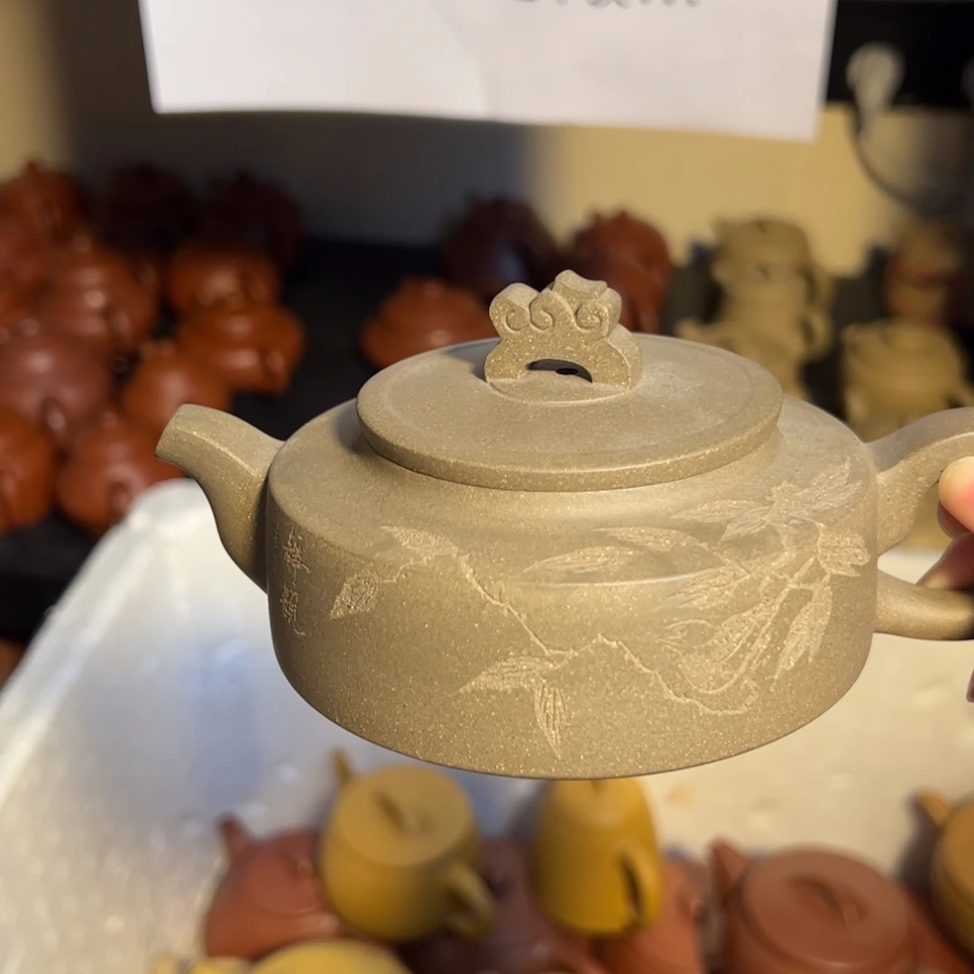 紫砂茶壶宜兴紫砂壶青段260