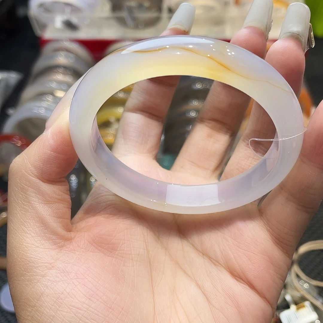 玛瑙/玉髓手镯未镶嵌56➕