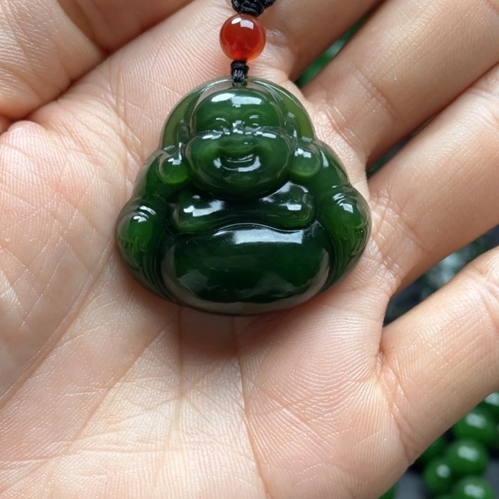 和田玉（碧玉）未镶嵌颈饰