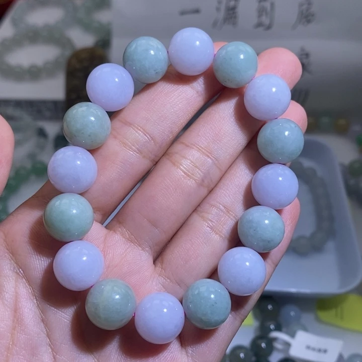 翡翠未镶嵌手链天然翡翠a货