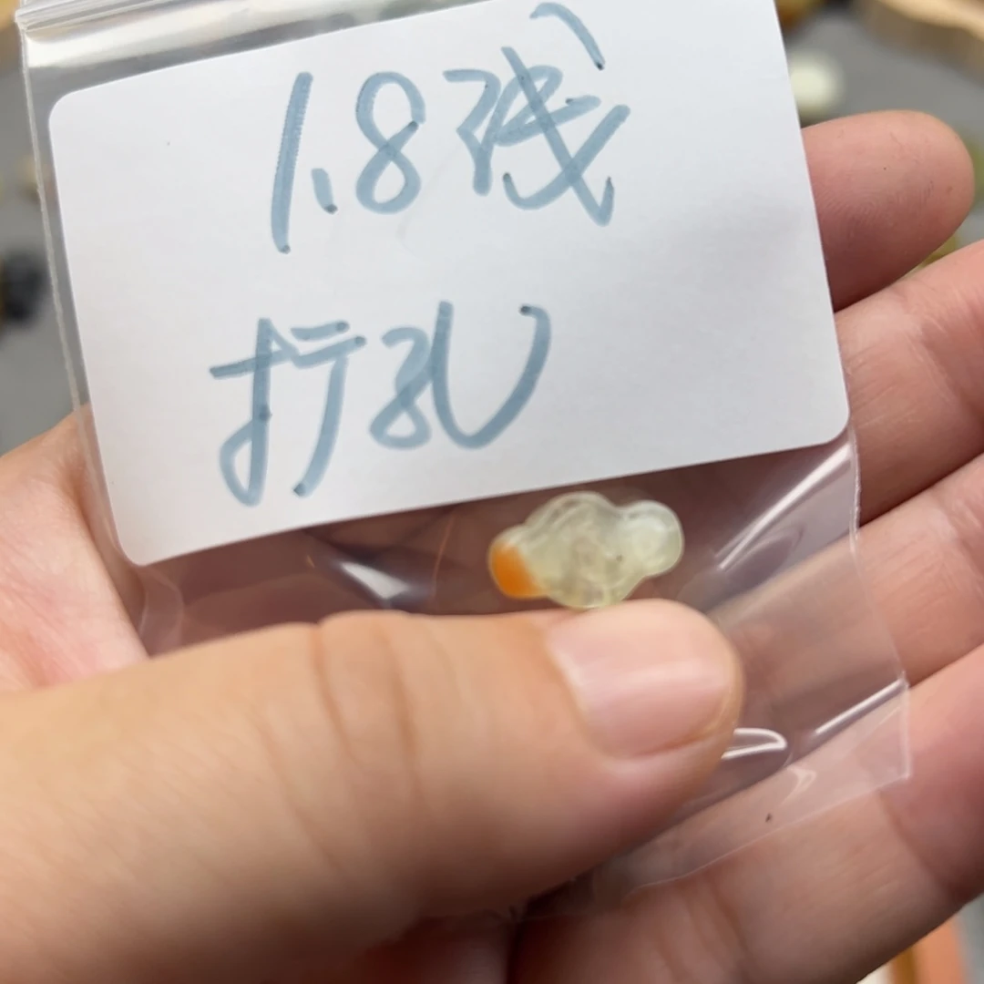 没***。蛇纹石玉未镶嵌配珠