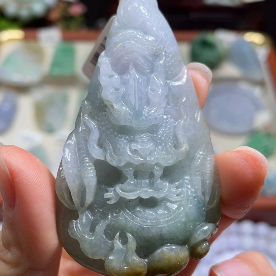 翡翠未镶嵌颈饰翡翠10