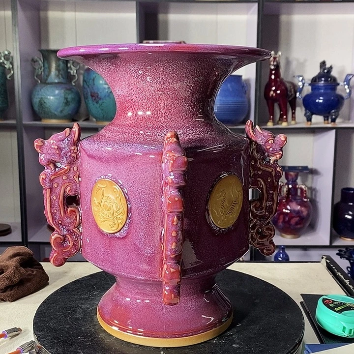 瓷片中国神垕精品钧瓷