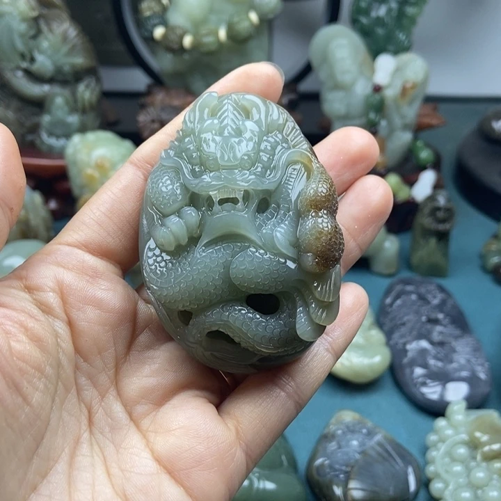 和田玉把件未镶嵌陈*洲