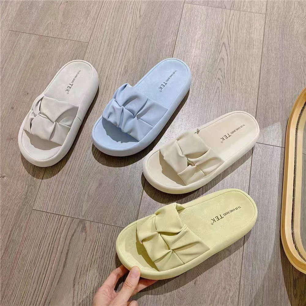 3370-5仙女风气质百搭一字拖鞋女鞋