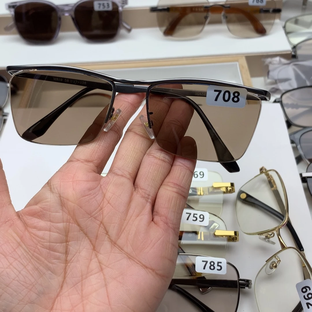 分体款半框眼镜708