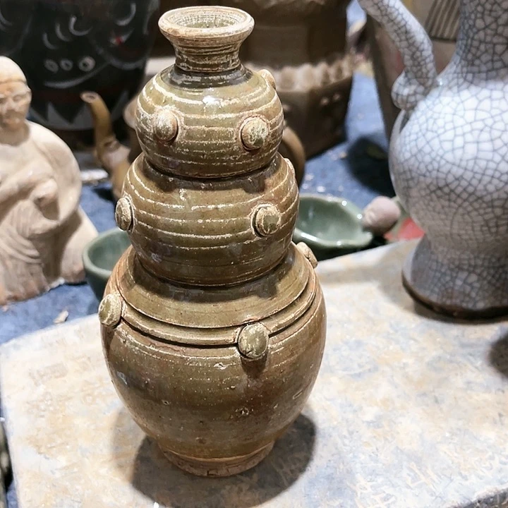 瓦当摆件摆件茶桌茶台陶瓷