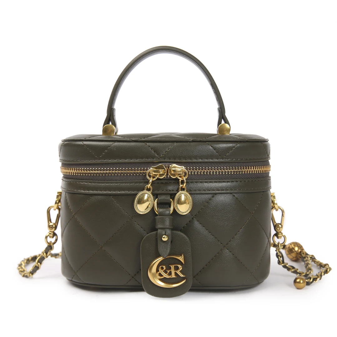 VAZSLVE/原创设计SKL-5382-青苔绿  春季新款轻奢小包