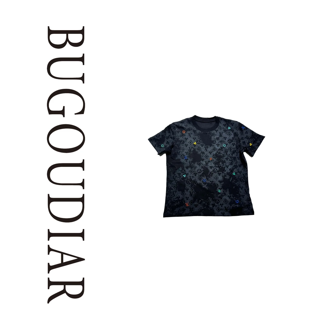 2025新款百搭时尚圆领短袖T恤BU2025T119