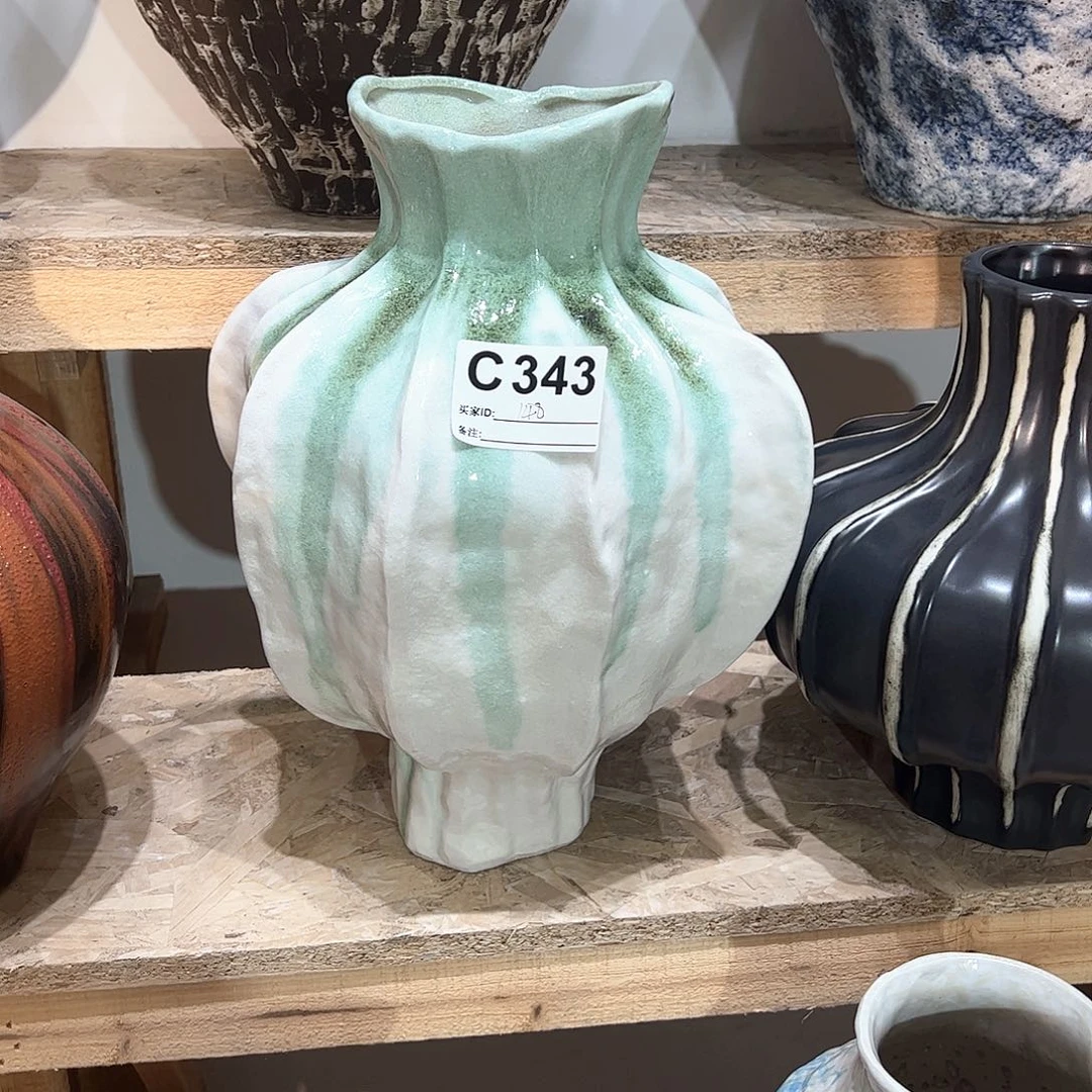 紫砂花瓶景德镇陶瓷