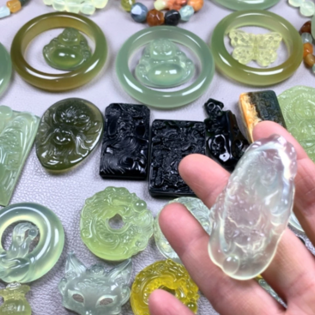 【闪购商品】未镶嵌蛇纹石玉2025新款岫玉