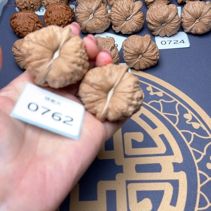 文玩核桃把件43南瓜墩 0762
