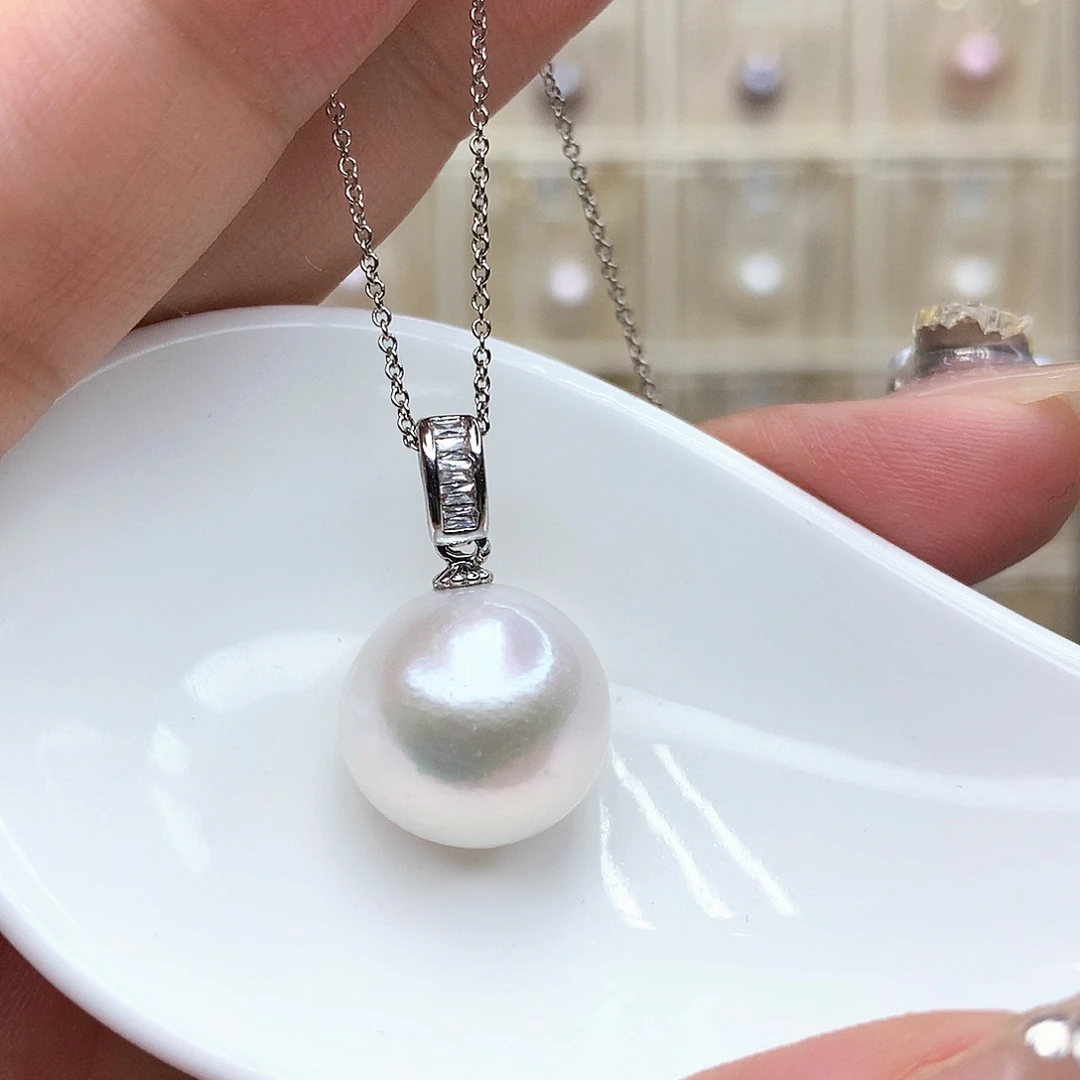 淡水珍珠合金颈饰