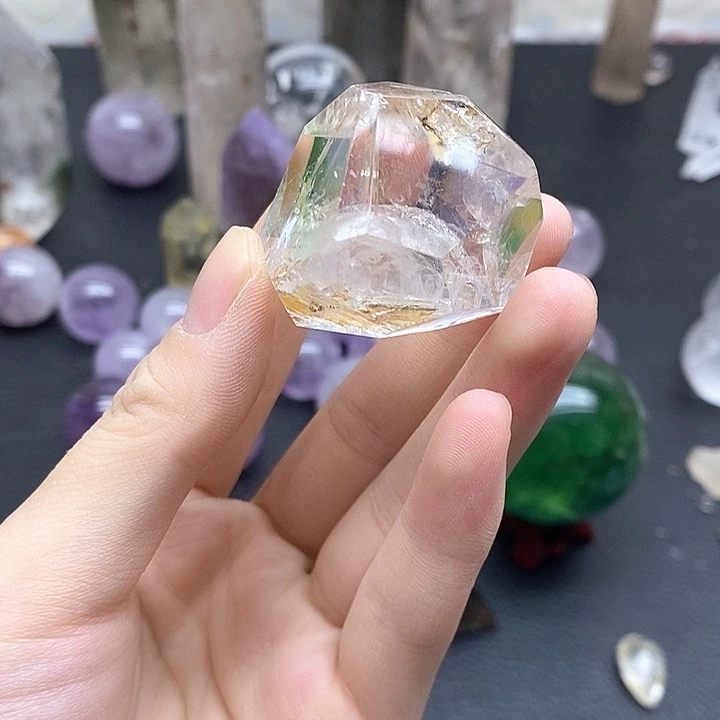 水晶珠宝半成品未镶嵌水晶石125