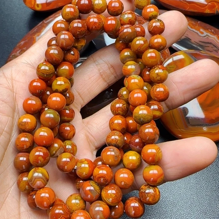 用***8玛瑙/玉髓颈饰未镶嵌