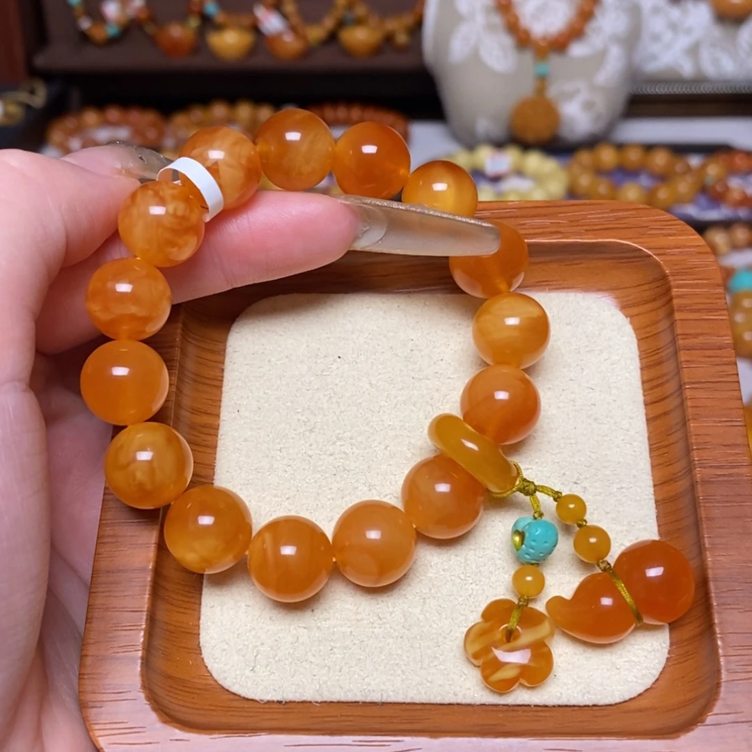 【闪购商品】手链蜜蜡未镶嵌手串