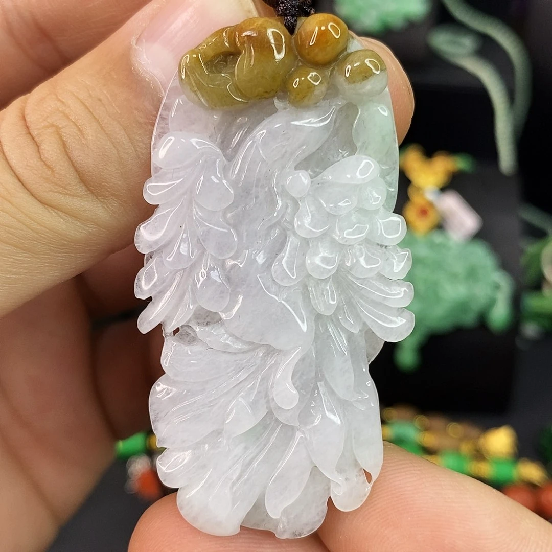 颈饰未镶嵌翡翠吊坠