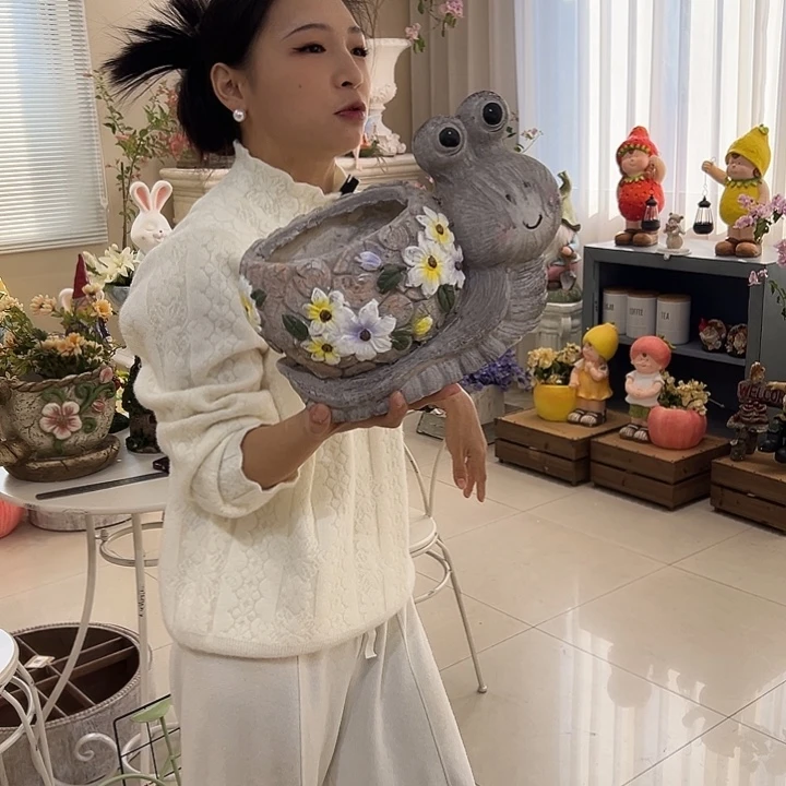 花园摆件红红火火