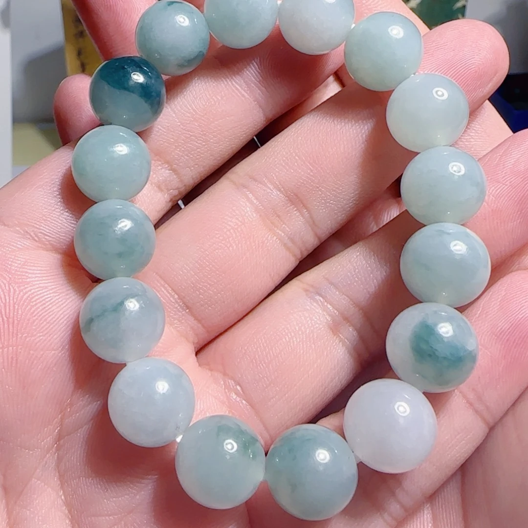 翡翠未镶嵌颈饰手串