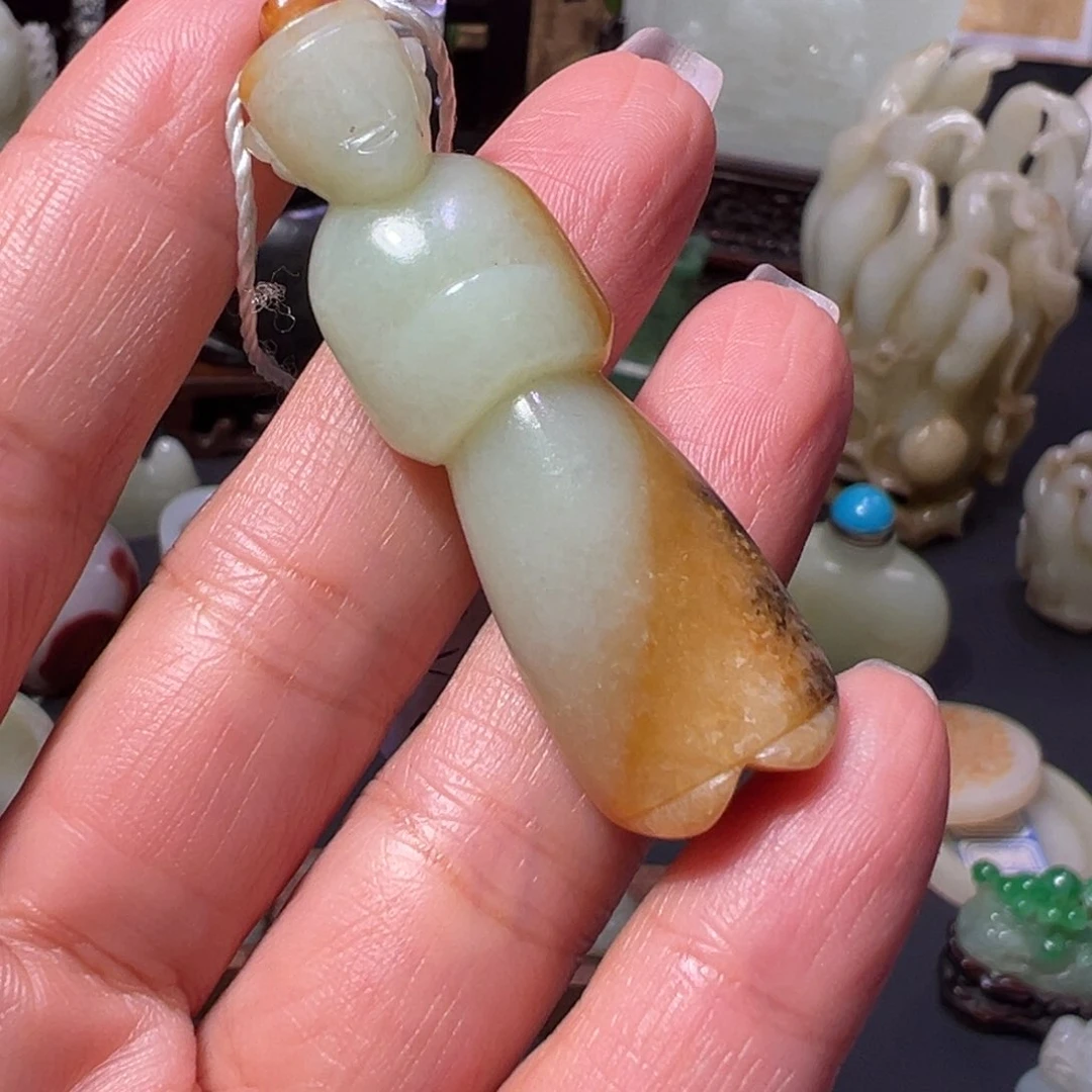 和田玉萧*XHM-689 翁仲 和田玉