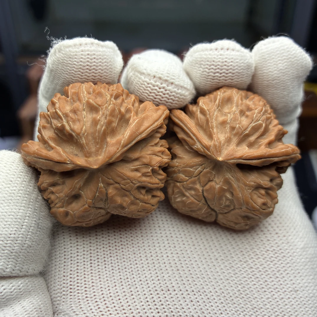 宫灯飞蛇核桃，全品无修，40-38（40）-35（36），35克