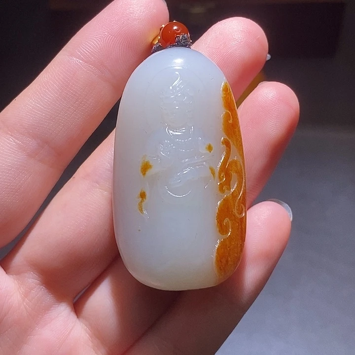 未镶嵌和田玉挂件星**迹