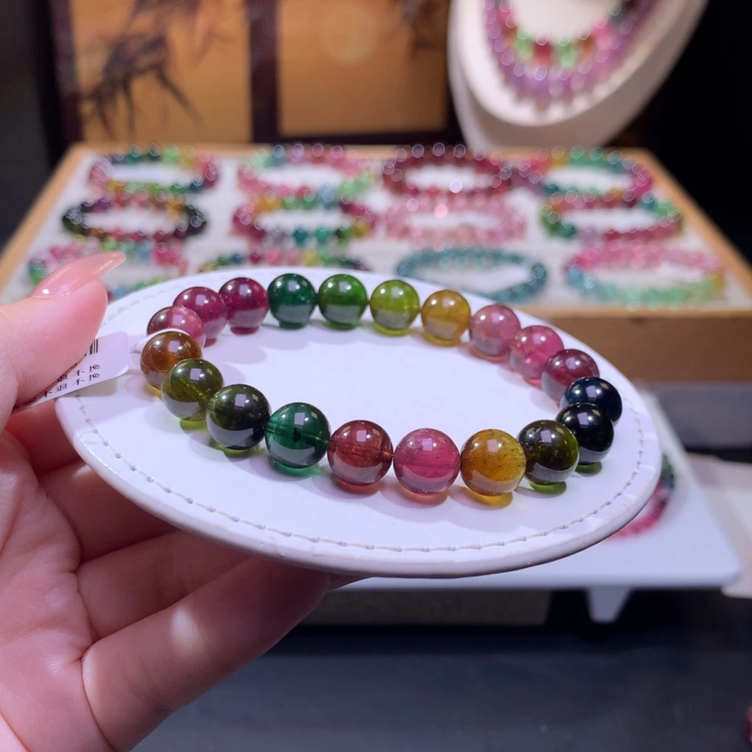 未镶嵌手链碧玺碧玺