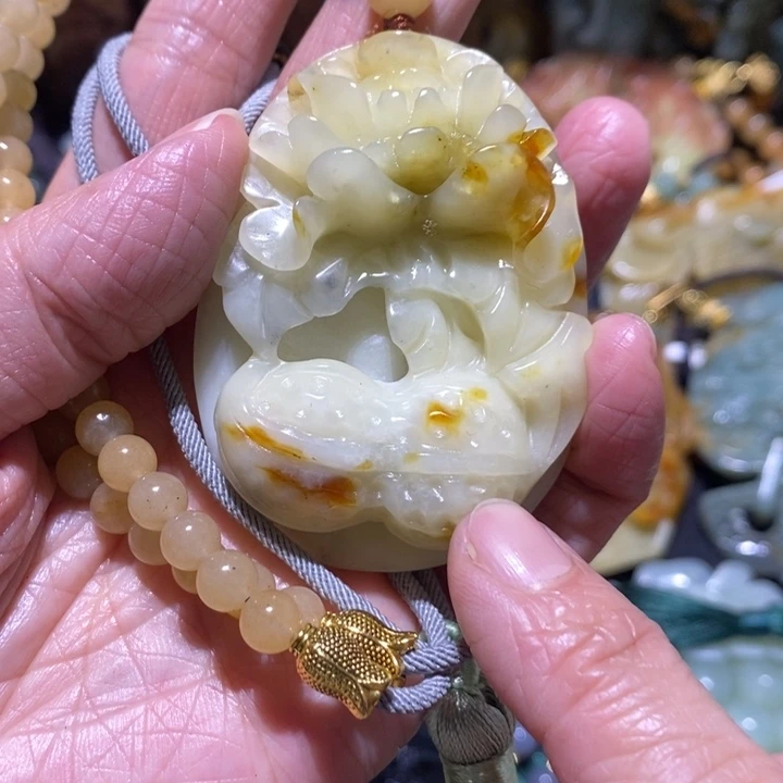 岫玉岫玉吊坠未镶嵌