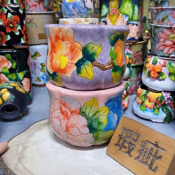 景德镇艺术手绘作品